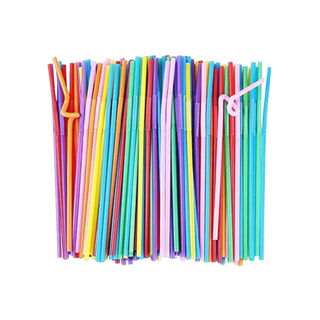 اعواد عصير ملون 8 ملي (باكيت) - ALNASER l ALRAWY