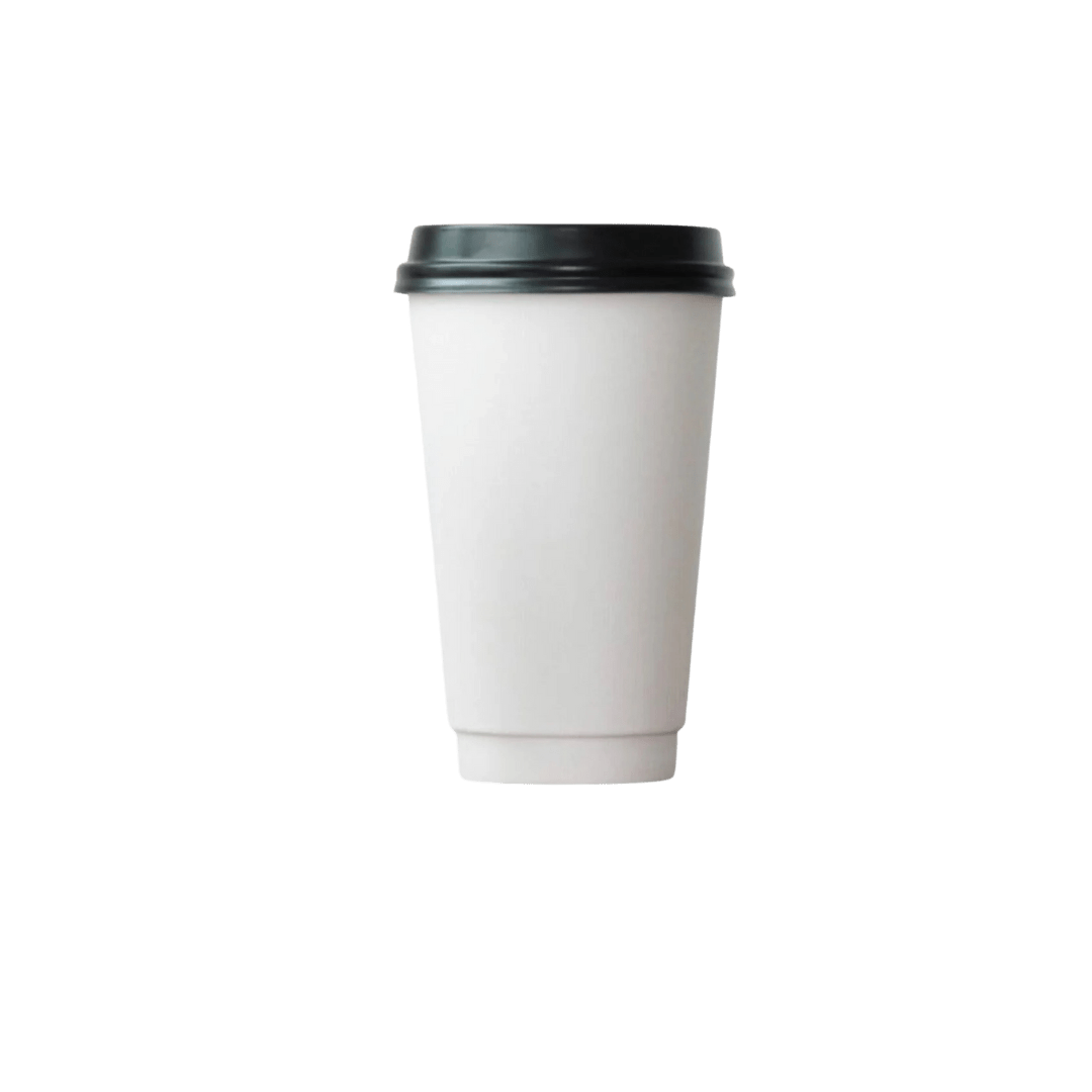 اكواب دبل وول ابيض 12 اونز (باكت) - ALNASER l ALRAWY