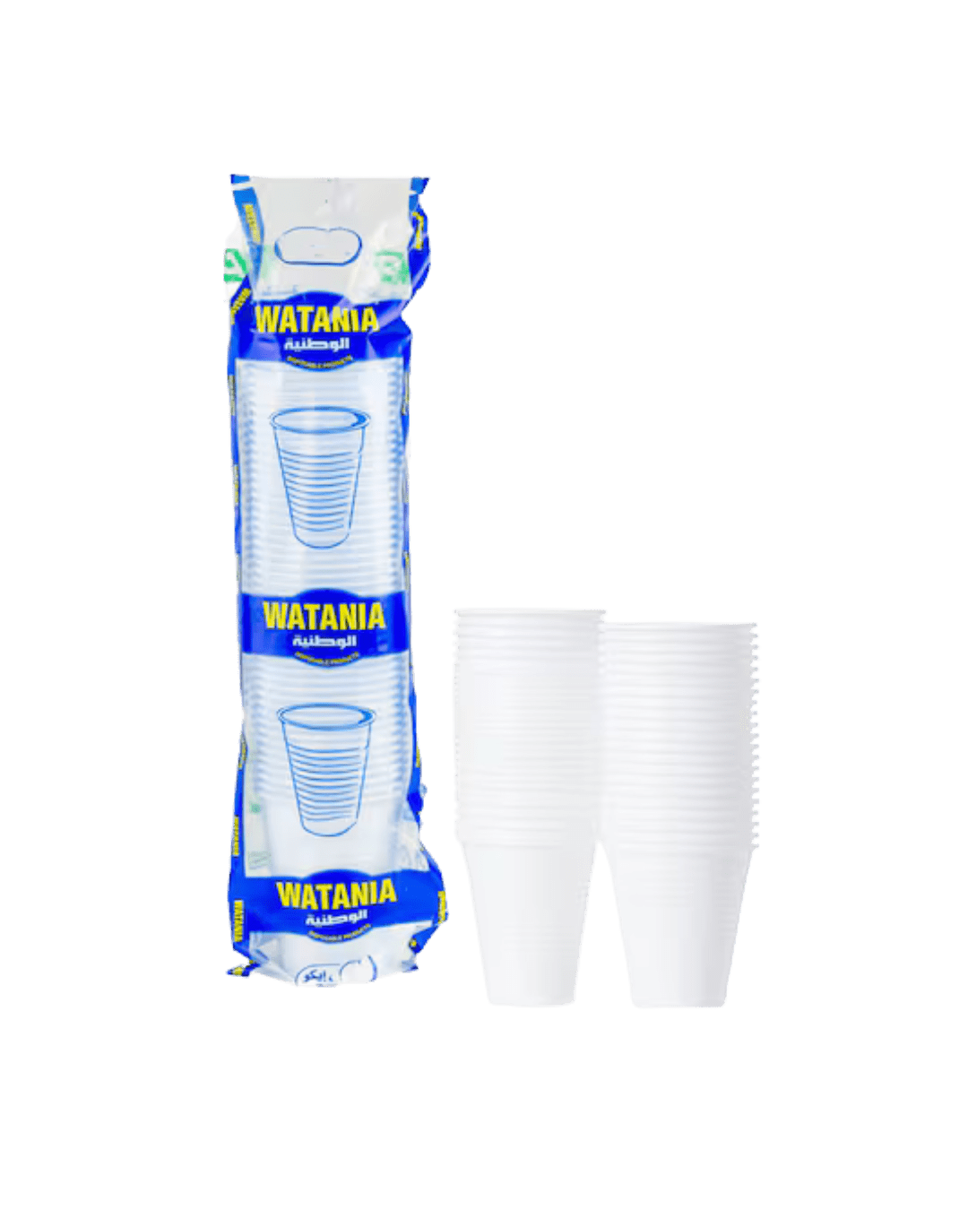 اكواب ماء بلاستيك وطنيه (باكت) - ALNASER l ALRAWY