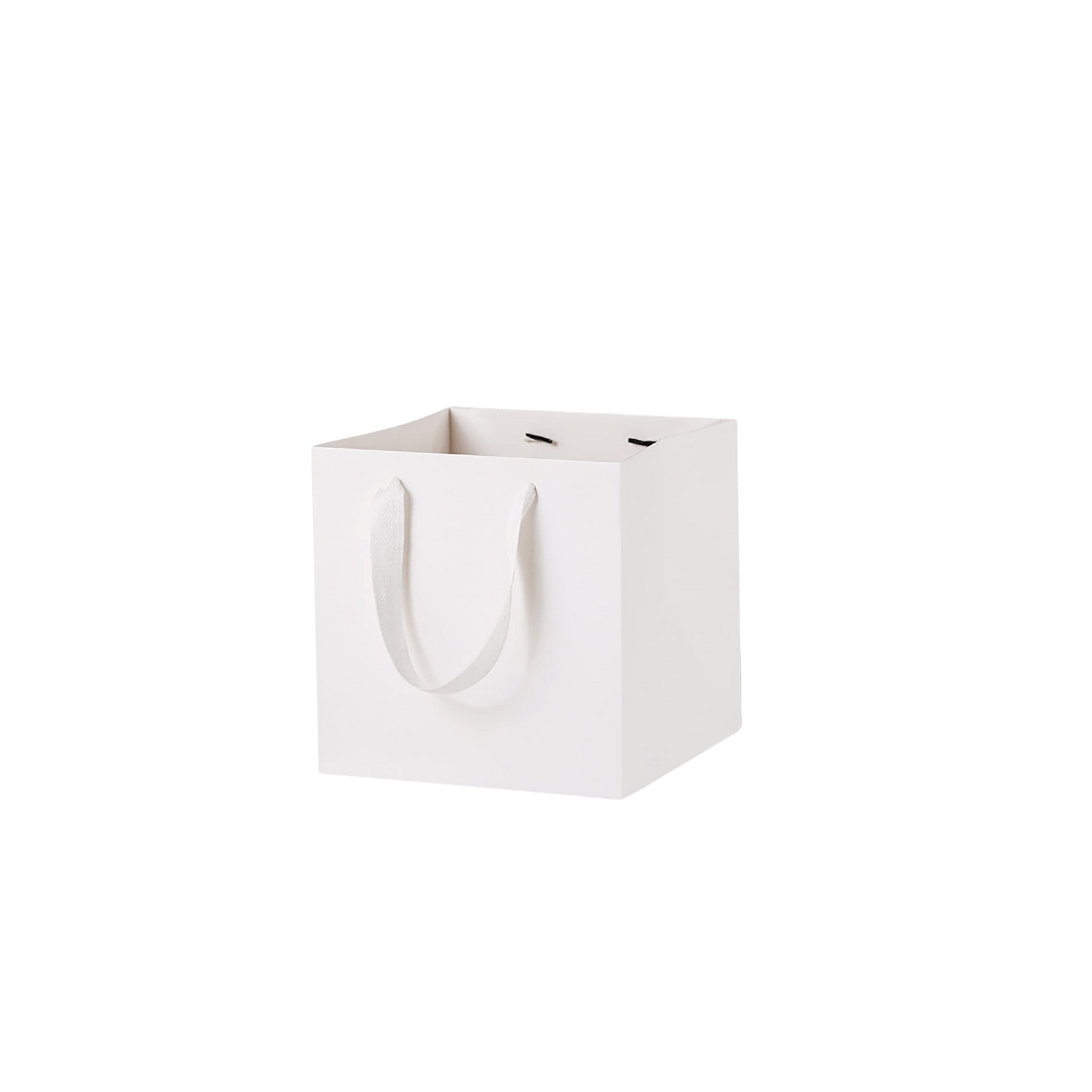 أكياس حبل مربع عادي ابيض هدايا (حبه) - ALNASER l ALRAWY