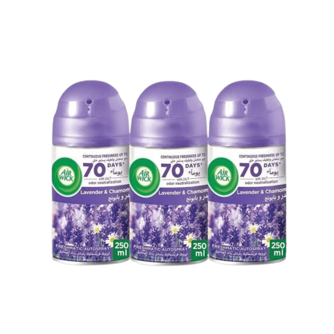 معطر ماكينه اير ويك برائحة اللافندر والبابونج (3 حبه) - ALNASER l ALRAWY